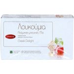 Loukoums mixed flavours, no gluten nor artificial colours (Sarantis), 400gr