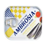 Sardines from the Aegean Sea in tomato sauce (Ambrosia), 105gr