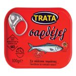 Sardines from the Aegean Sea in tomato sauce (Trata), 100gr
